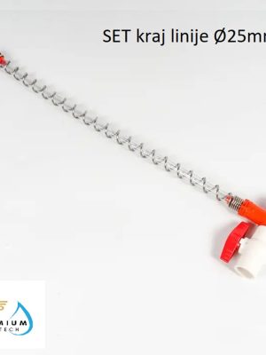 Kraj linije za sistem automatske linije sa nipl pojilicama